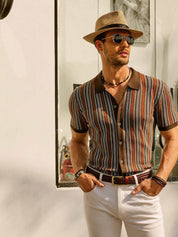 Harris | Stilet vintage skjorte med retro striber