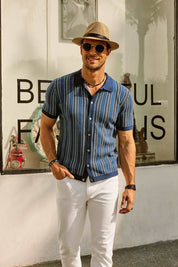 Harris | Stilet vintage skjorte med retro striber