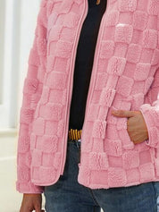 Maya | Blød Varm Fleece Jakke til Damer