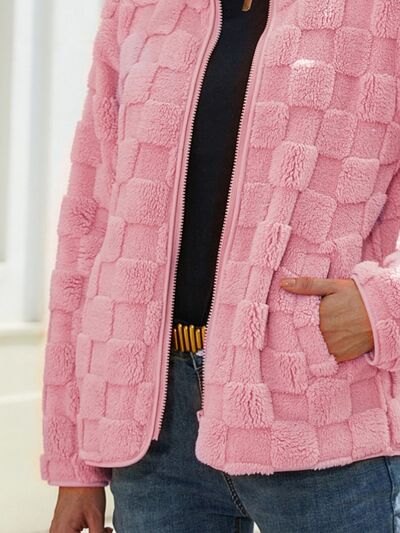 Maya | Blød Varm Fleece Jakke til Damer