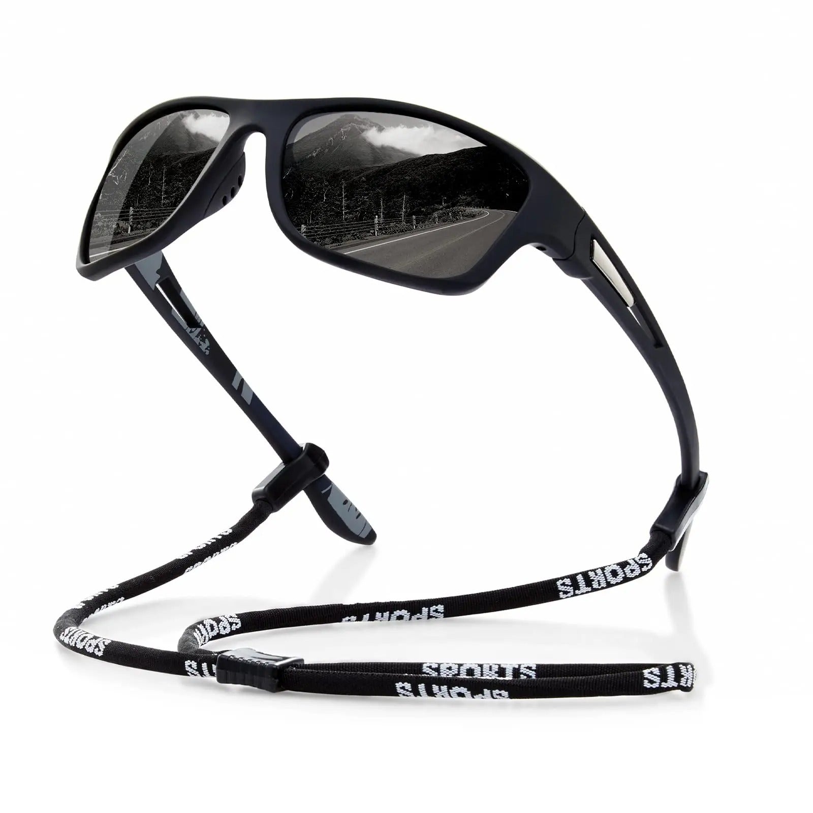Polarisatie buiten -Sports -Sunglasses met UV400 -Protection -Easy en stijlvol ontwerp voor ultieme oogcomfort-4