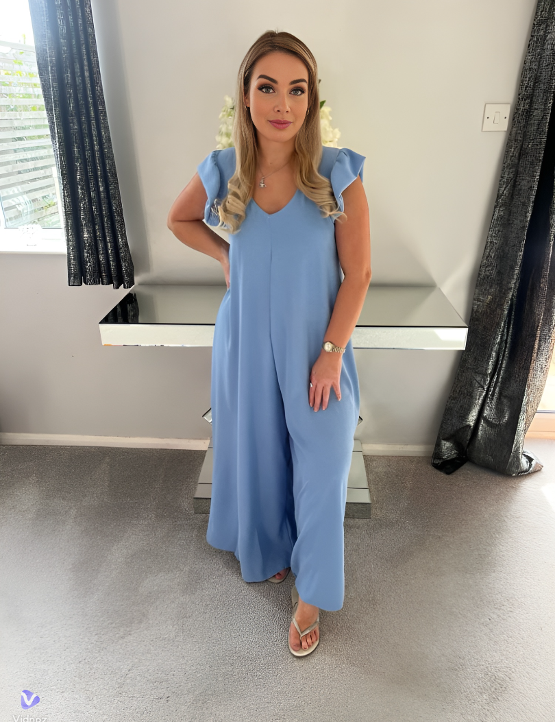 Maya | Jumpsuit med brede ben