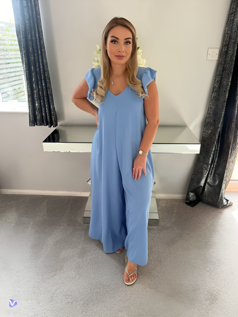 Maya | Jumpsuit med brede ben