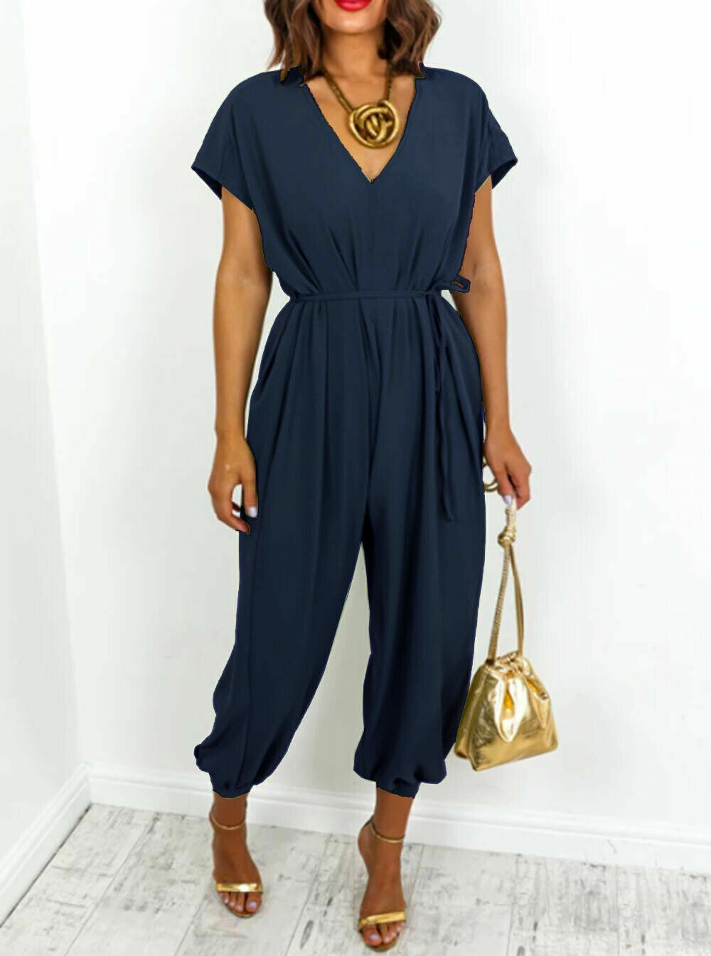 Celine | AFSLAPPET JUMPSUIT