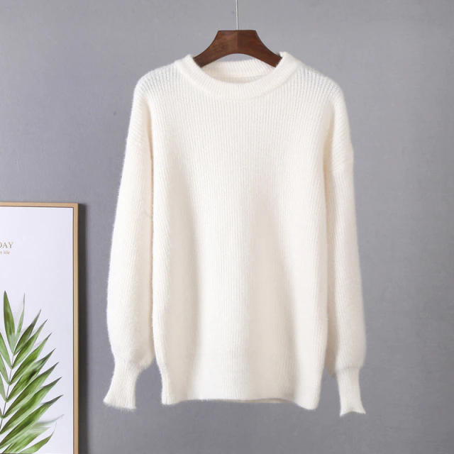 Mary | Varm Komfortabel Dame Sweater