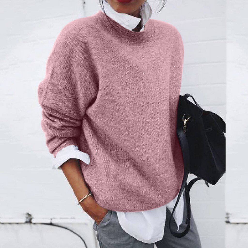 Ellen | Chic Dame sweater – Komfortable og stilfulde lange ærmer