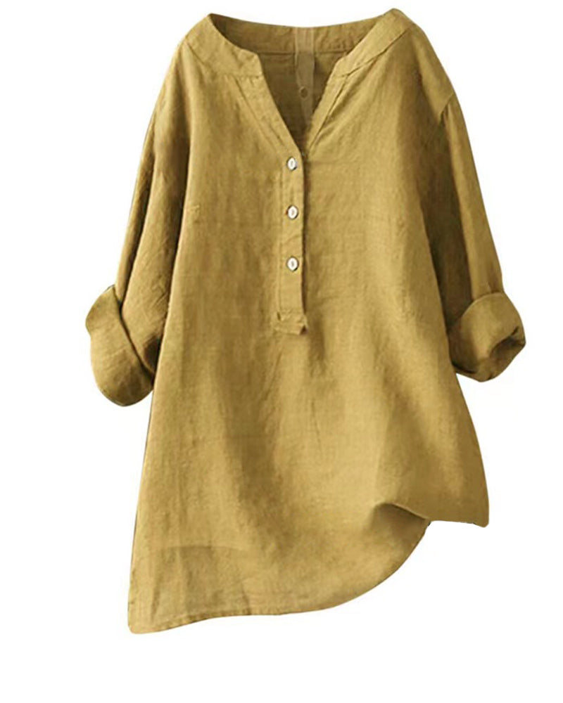 Chic Gabi Bluse med Lange Ærmer