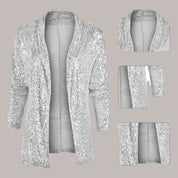Freya | Funklende Pailletter Blazer – Elegant og Glamourøs