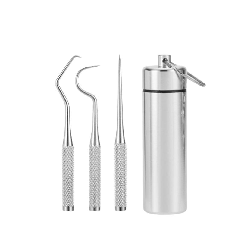 Dentaclean - Dental Explorer en Schaber gemaakt van roestvrij staal-4
