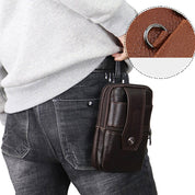 Joris | Vintage Herre Crossbody Talje Taske med Justerbar Rem