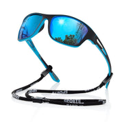 Polarisatie buiten -Sports -Sunglasses met UV400 -Protection -Easy en stijlvol ontwerp voor ultieme oogcomfort-3