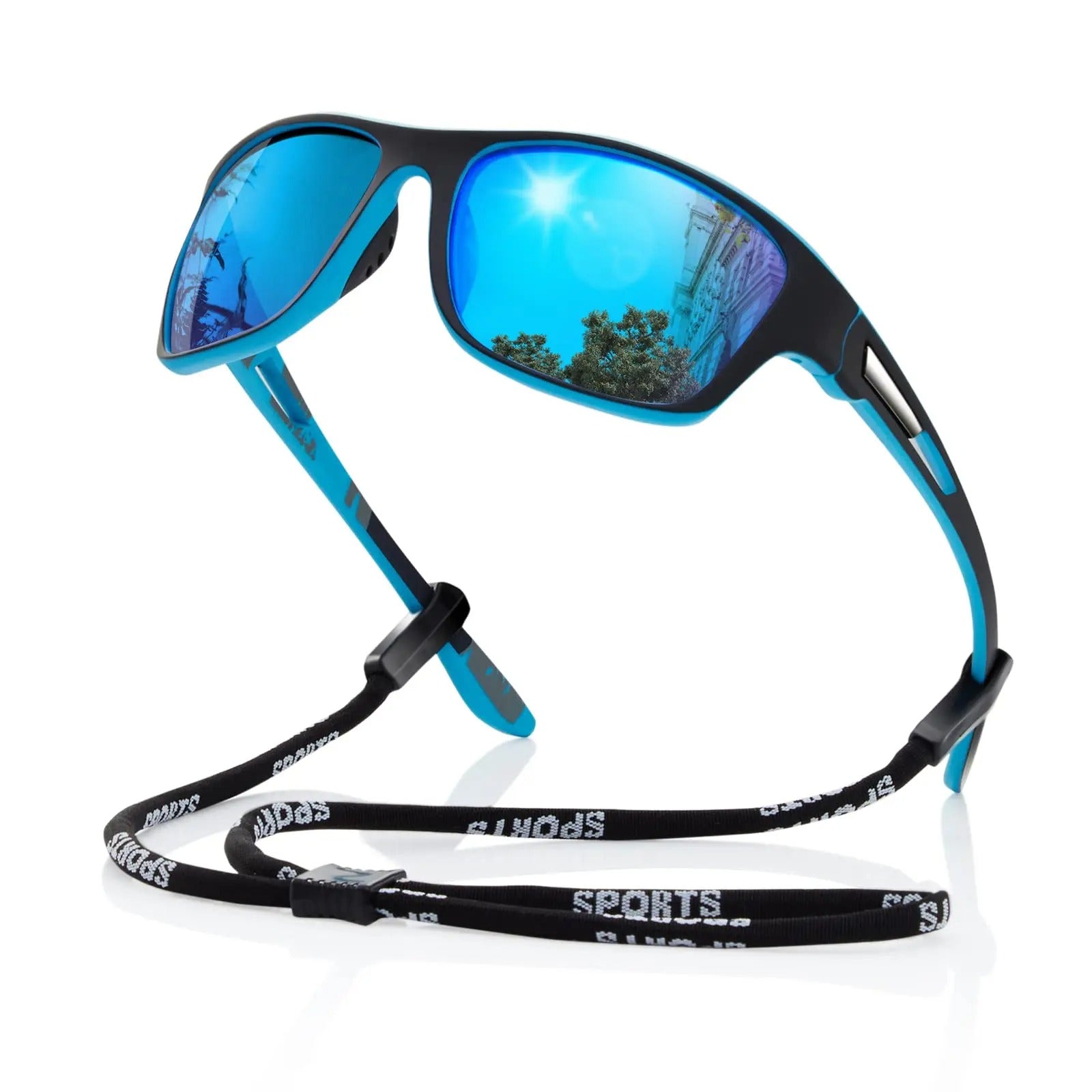Polarisatie buiten -Sports -Sunglasses met UV400 -Protection -Easy en stijlvol ontwerp voor ultieme oogcomfort-3
