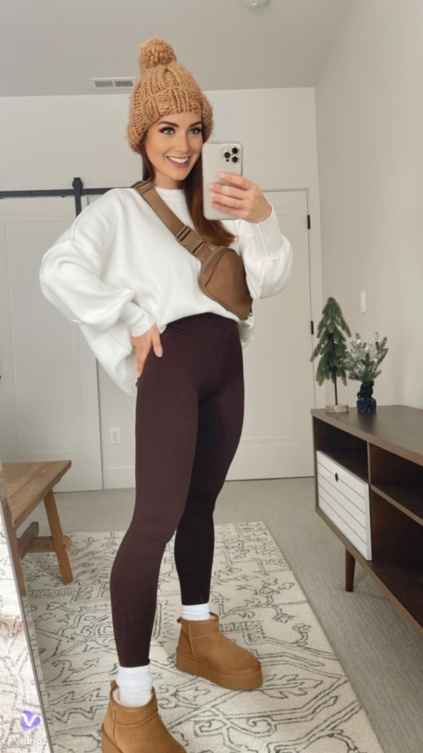 Premium fleece leggings