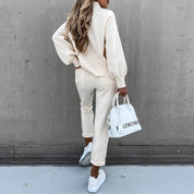 Abigail | Komfortabel og Stilfuld Premium Loungewear Sæt til Damer