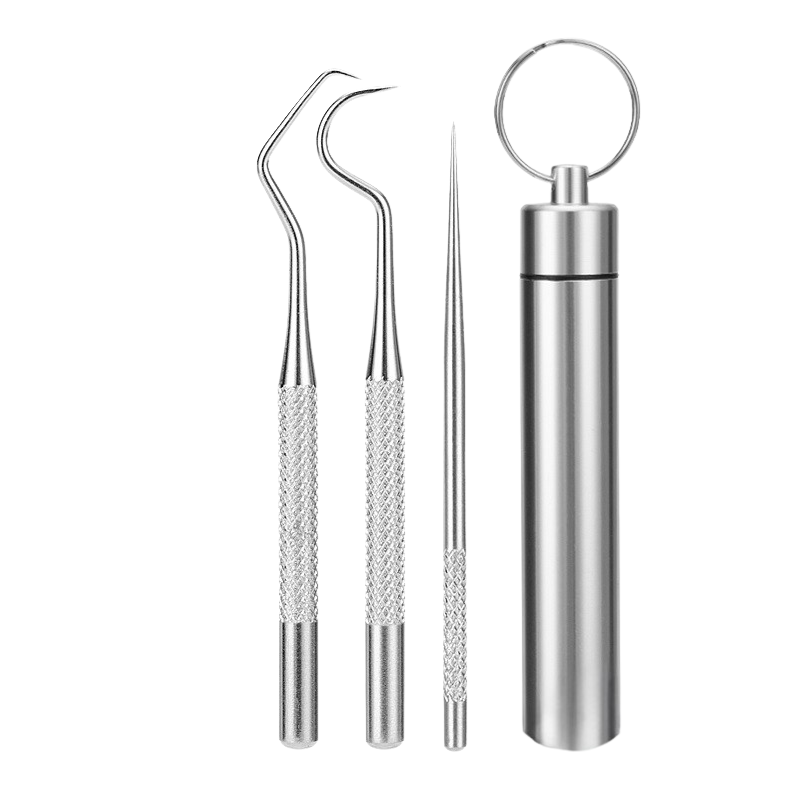 Dentaclean - Dental Explorer en Schaber gemaakt van roestvrij staal-6