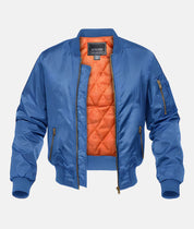 Stilfuld Luksus Pilot Bomberjakke til et Trendy Look