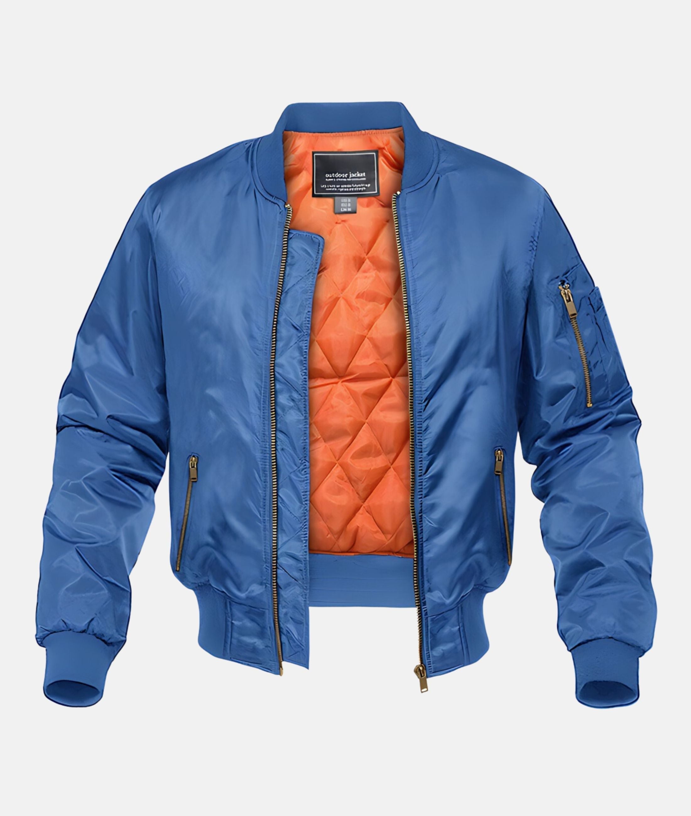Stilfuld Luksus Pilot Bomberjakke til et Trendy Look