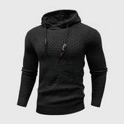 Leo | Hipster Hoodie med Vaffelmønster