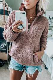 Lotte | Varm Fleece Trøje til et Casual Vinterlook