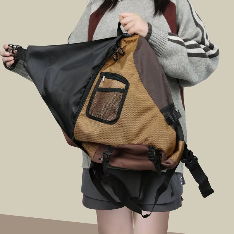 Mason | Vandafvisende Nylon Crossbody Messenger Rejsetaske