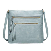 Nina | Stilfuld Læder Crossbody Taske