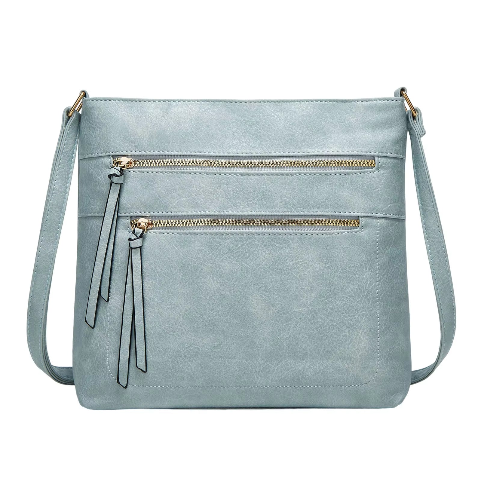 Nina | Stilfuld Læder Crossbody Taske