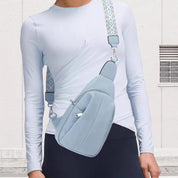 Lily | Damernes Geometriske Skulderrem Læder Crossbody Sling Taske