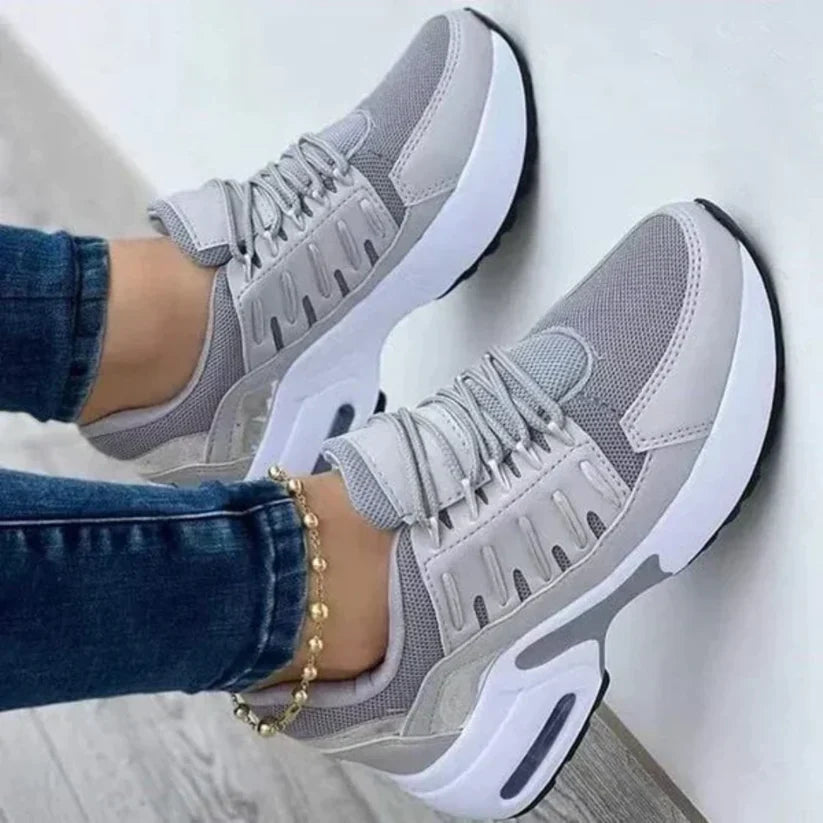Steph | Trendy Tweekleurede Sportsko - Komfort Møder Stil