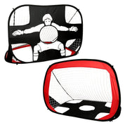 2-i-1 foldbart fodboldmål – ideelt til træning og udendørs sjov 7