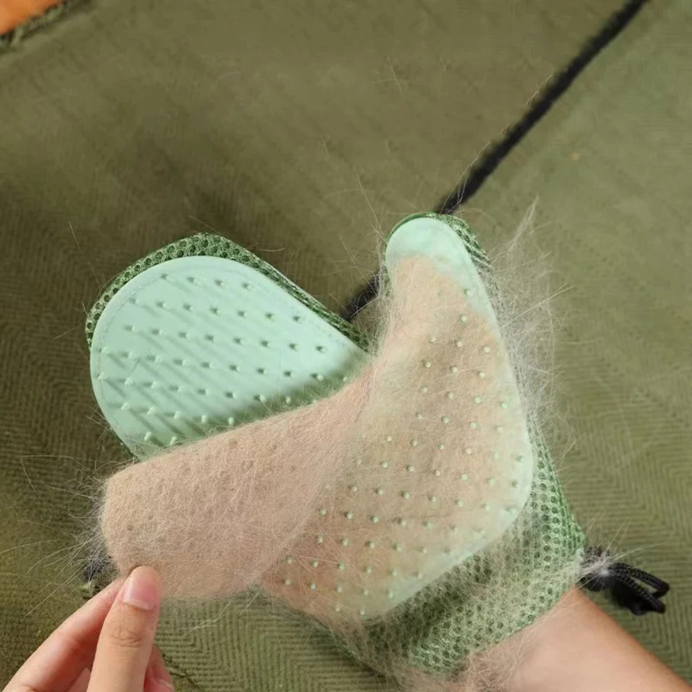 2-i-1 handske til kattepleje 6