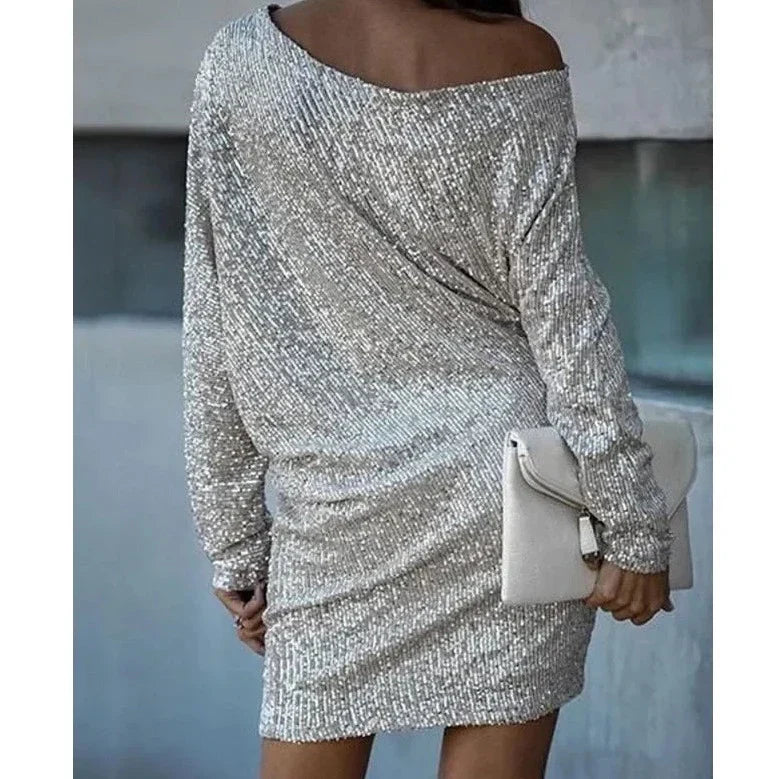 Isla | Elegant glimmerkjole til et festligt look