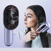 Glowspray Comb - Head Massaget met trillingen en haarolie -applicator-2