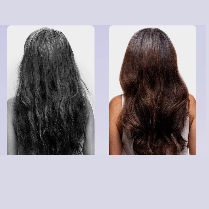 Glowspray Comb - Head Massaget met trillingen en haarolie -applicator-4
