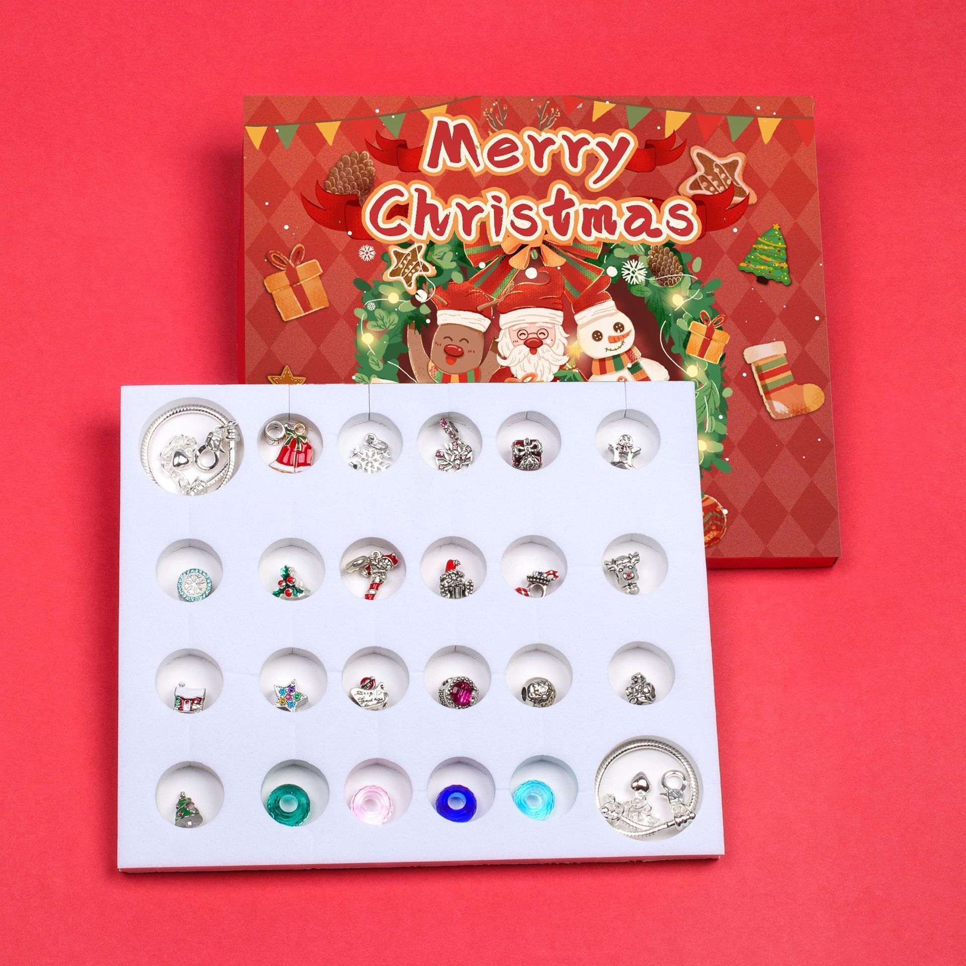 24 Grid Christmas Elk Blind Box Armbåndsdragt 2