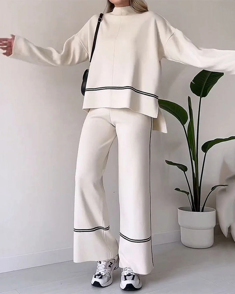 Elodie | Komfortabelt To-delt Mode Sæt til Kvinder