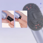 Glowspray Comb - Head Massaget met trillingen en haarolie -applicator-3