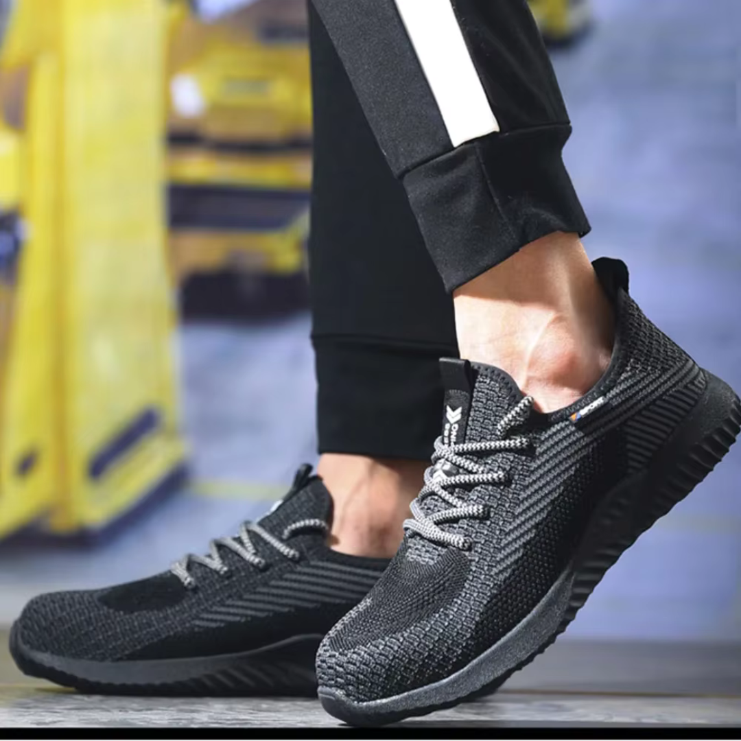 Mees | Letvægts Herre Arbejdssneakers til Daglig Sikkerhed