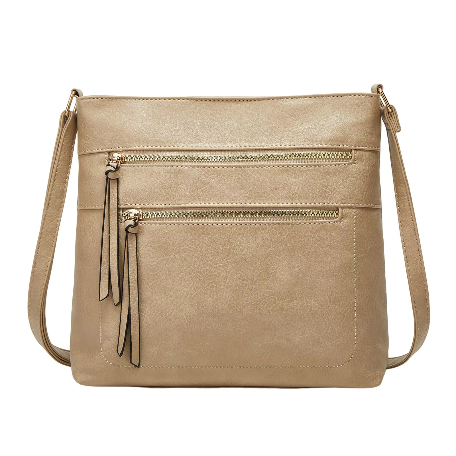 Nina | Stilfuld Læder Crossbody Taske