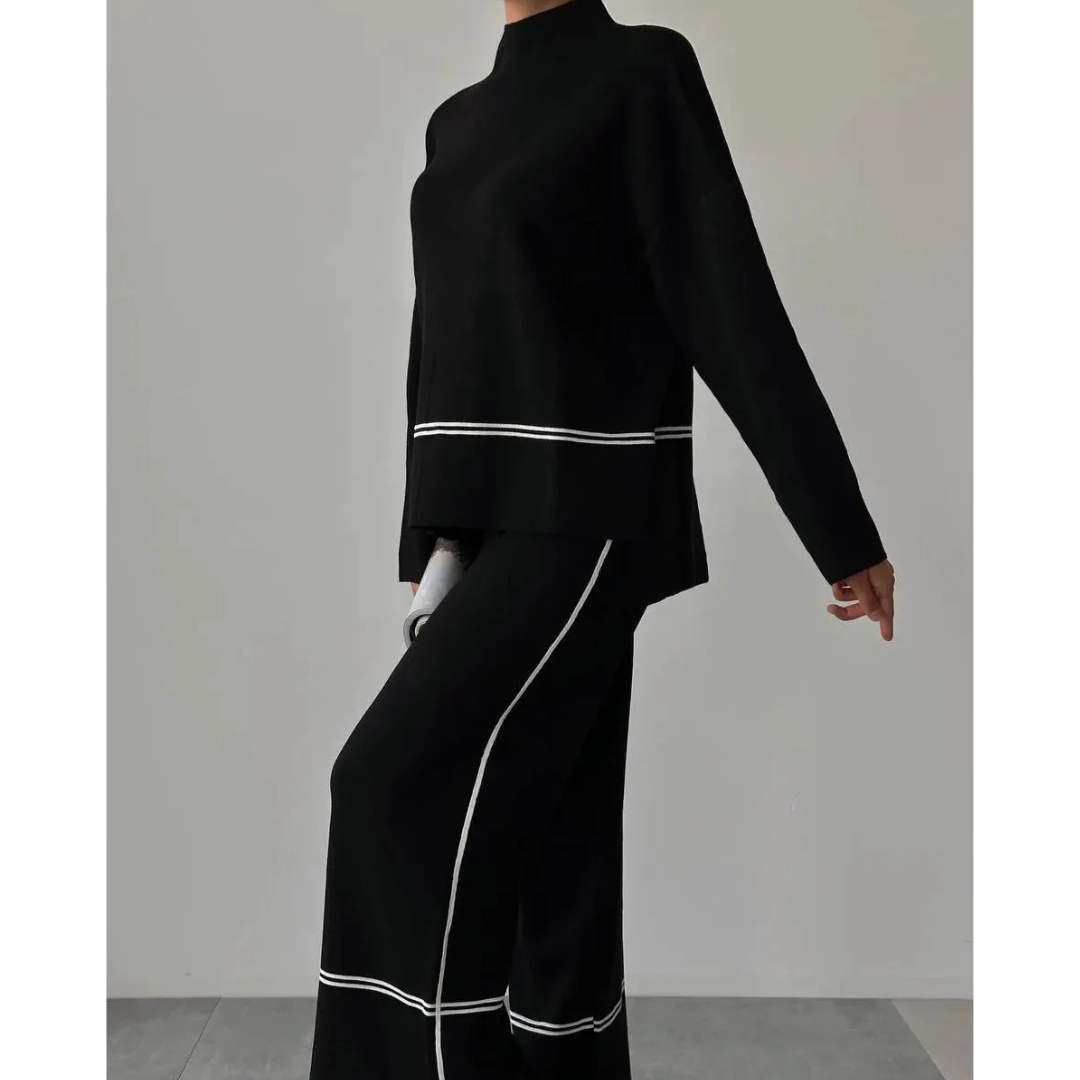 Lilia | Trendy Bredt To-delt Sæt til Damer