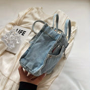 Eva | Stilfuld Denim Mini Crossbody Skuldertaske