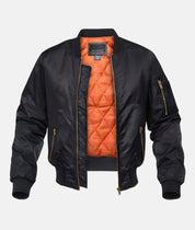 Stilfuld Luksus Pilot Bomberjakke til et Trendy Look
