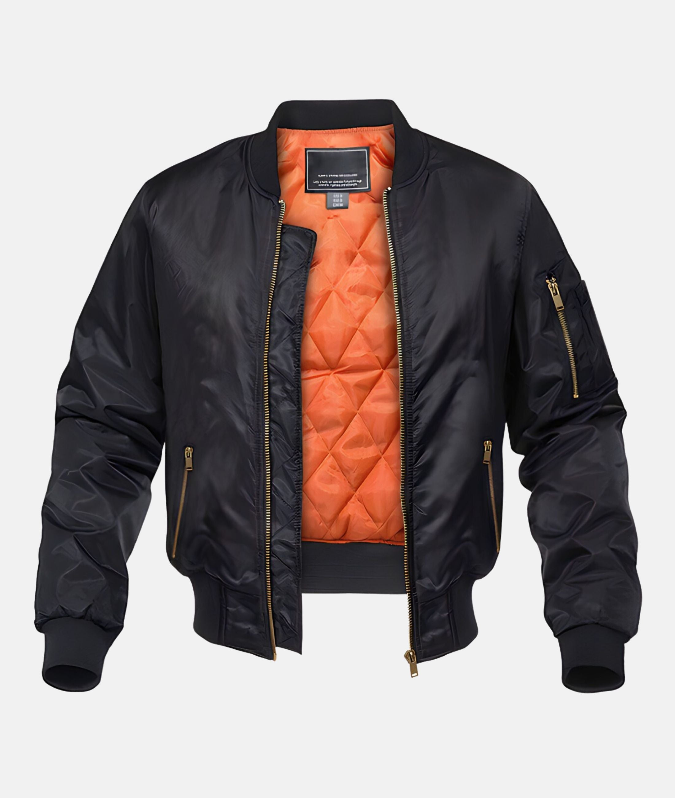 Stilfuld Luksus Pilot Bomberjakke til et Trendy Look