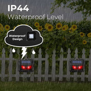 2 stk. soldrevet ultralydsdyrafvisende middel 6