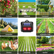 2 stk. soldrevet ultralydsdyrafvisende middel 7