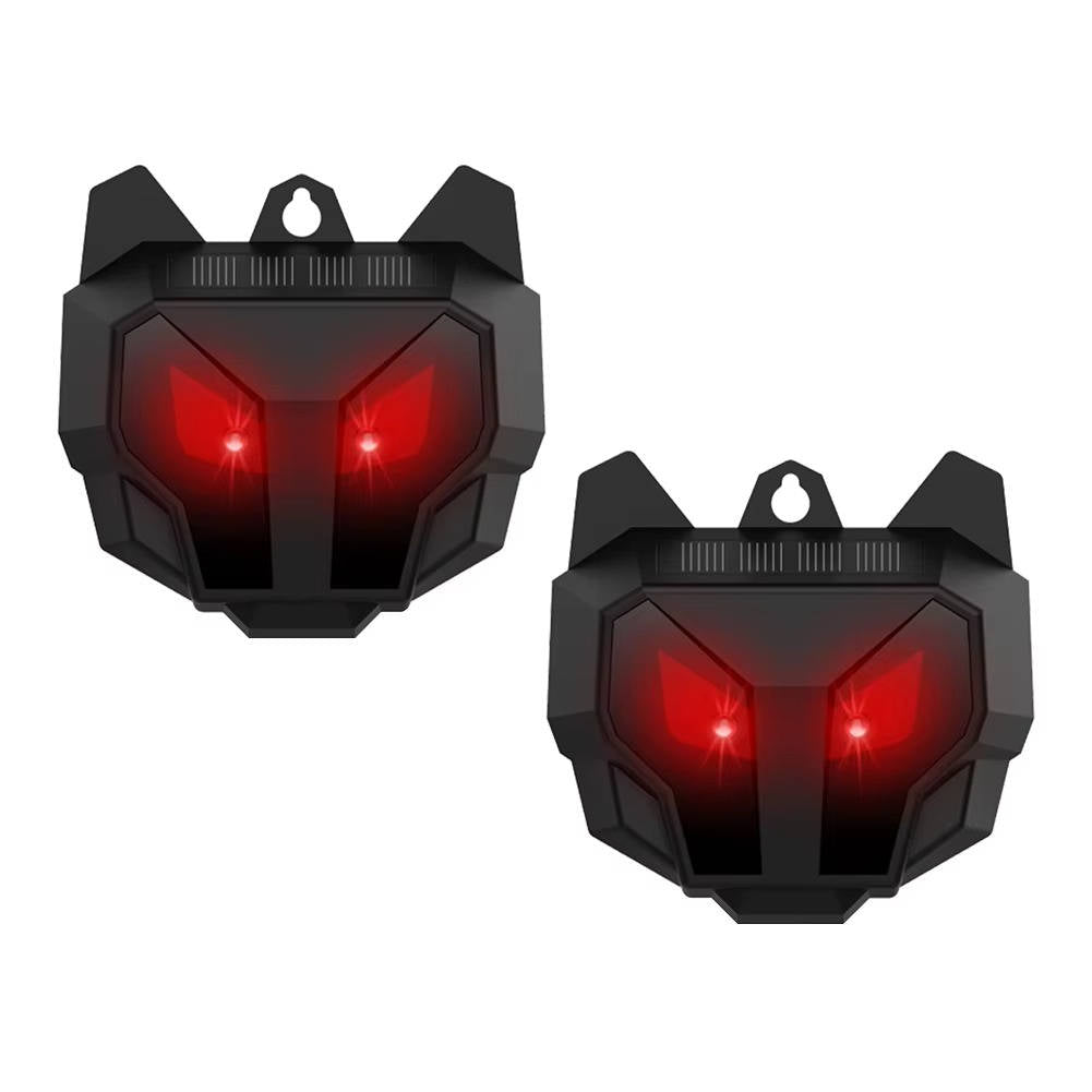 2 stk. soldrevet ultralydsdyrafvisende middel 9