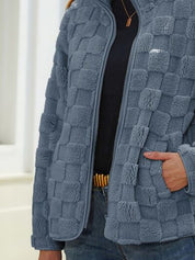 Maya | Blød Varm Fleece Jakke til Damer