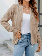 Fay | Stilfuld Casual Vest med Lynlås til Damer