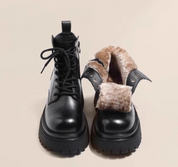 Holdbare vandtætte pelsstøvler til kvinder – hyggeligt og stilfuldt vinterfodtøj med skridsikkert greb