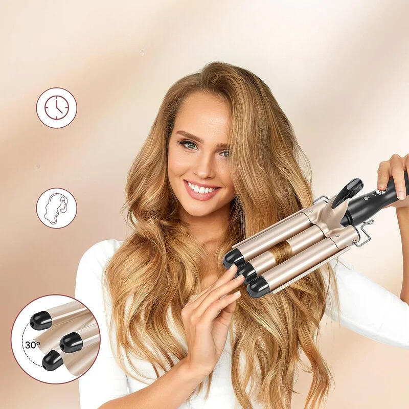 Curlflex - Drie vat keramische haarrekken-5