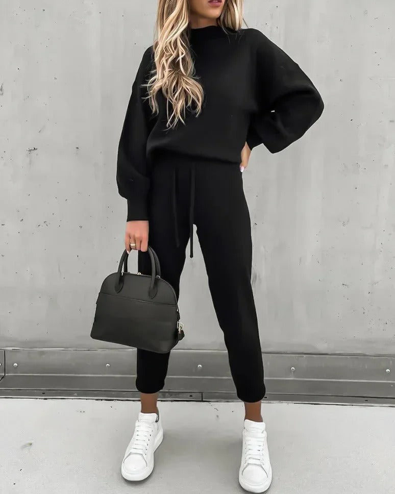 Abigail | Komfortabel og Stilfuld Premium Loungewear Sæt til Damer